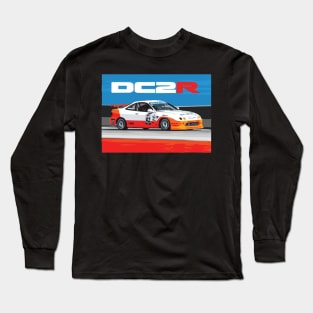 dc2 type r realtime racing touring championship car Long Sleeve T-Shirt